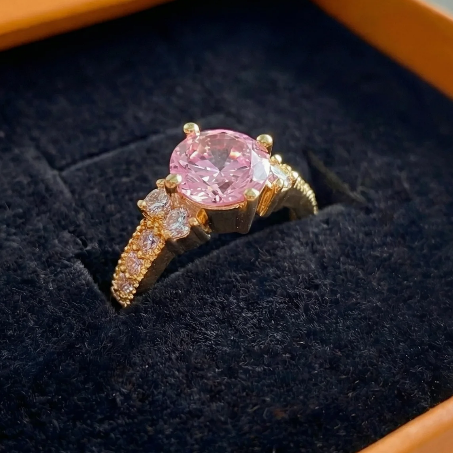 Celia Rosette Ring | White Gold
