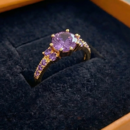 Celia Virelyn Ring | Rose Gold