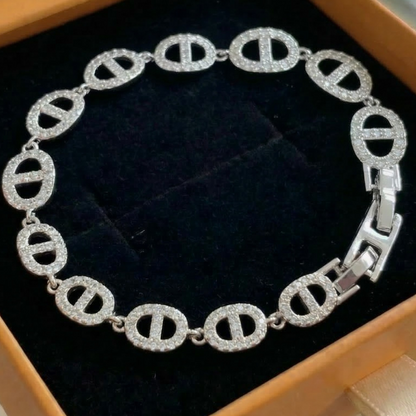 Isla Marina Bracelet | White Gold