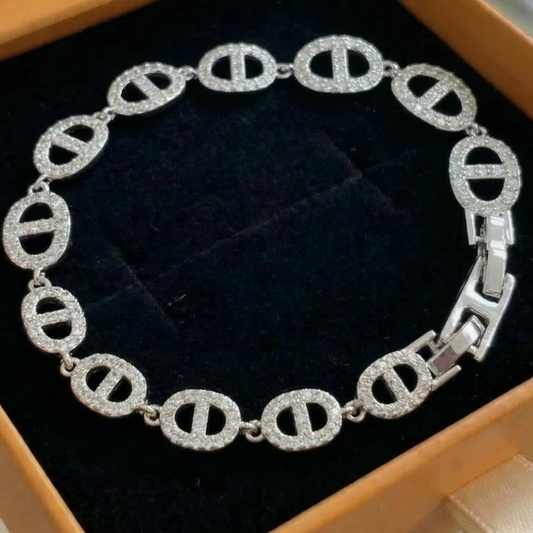 Isla Marina Bracelet | White Gold