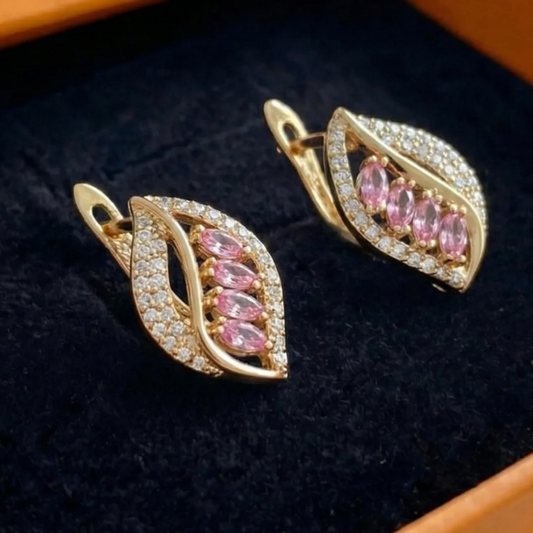 Isola Blushlune Earrings | Gold