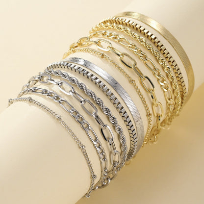 Lisa Renner Bracelet Set | Gold