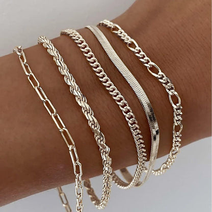 Lisa Renner Bracelet Set | Gold