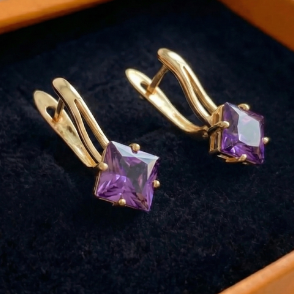 Zephira Crownlight Earrings | Rose Gold
